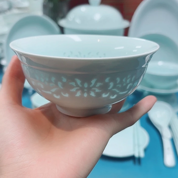 碗景德镇陶瓷餐具5寸碗