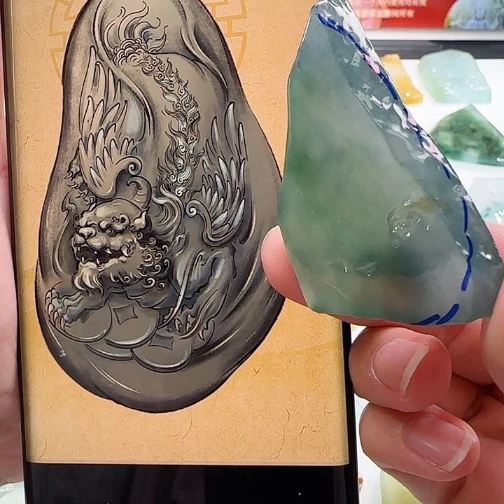 定制翡翠未镶嵌翡翠定制