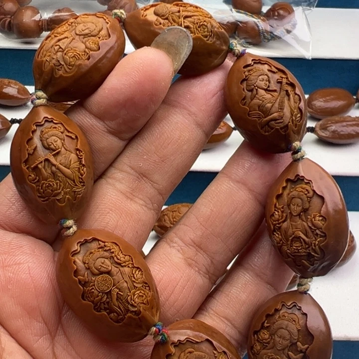 手串/手链橄榄核美女