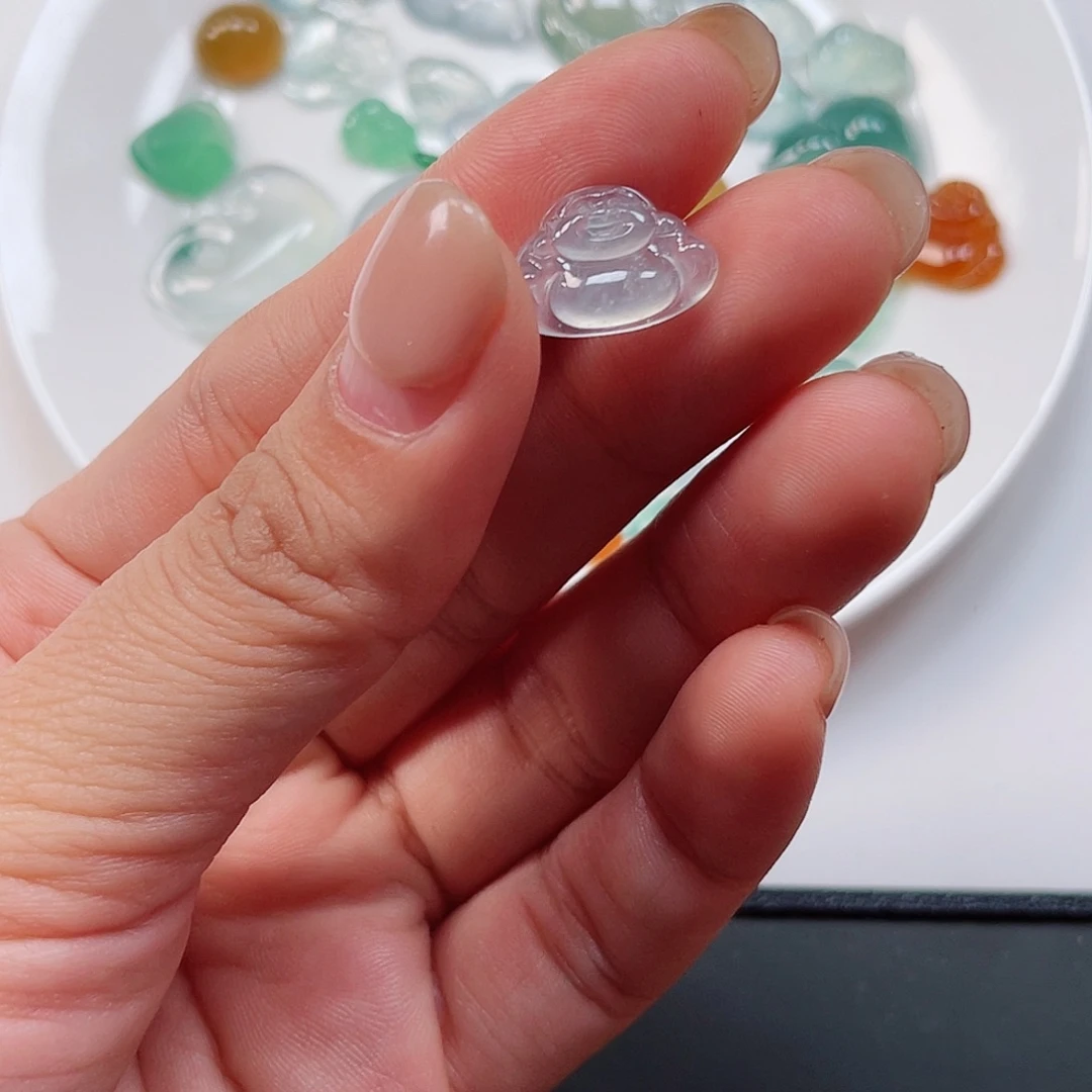 翡翠裸石纯天然A货缅甸翡翠