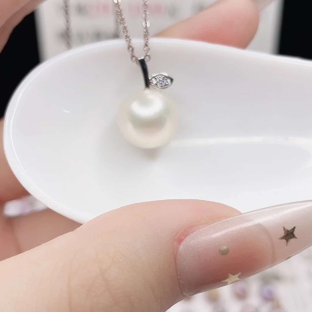 淡水珍珠吊坠(赠链)合金
