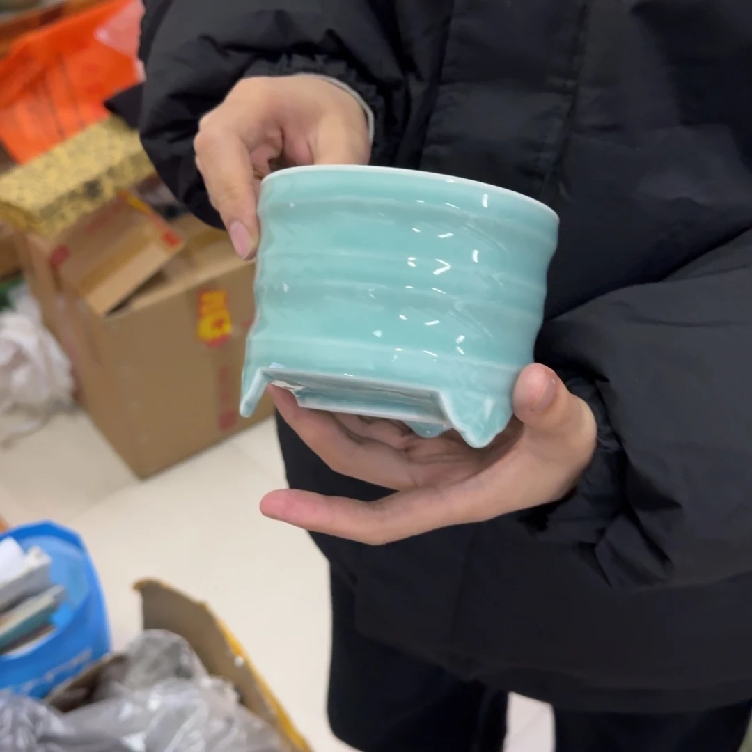 龙泉青瓷茶具微瑕6862