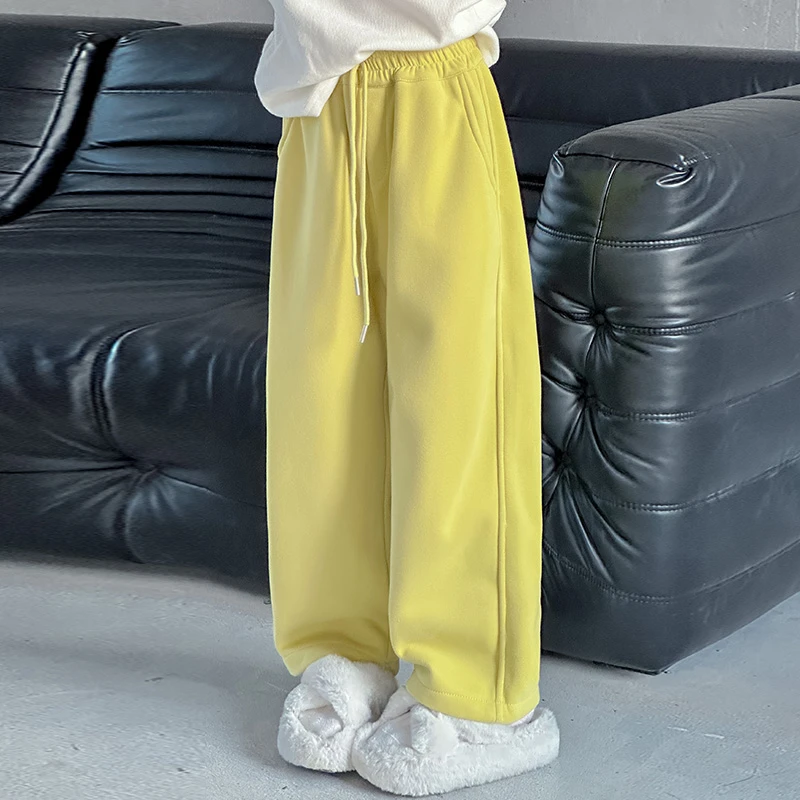 女童裤子阔腿卫裤春秋季新款洋气中大儿童休闲裤A1大童长裤小女孩