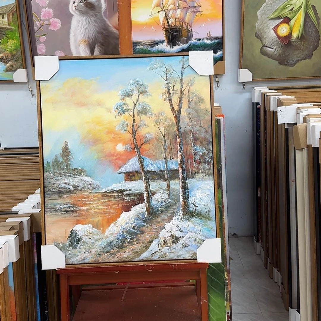 油画5060油画作品展作品