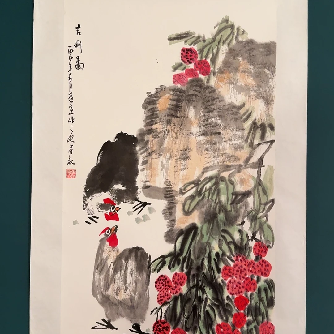 国画董老师的作品
