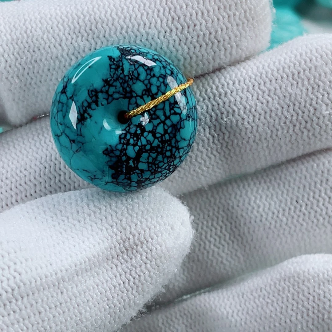 绿松石未镶嵌车挂