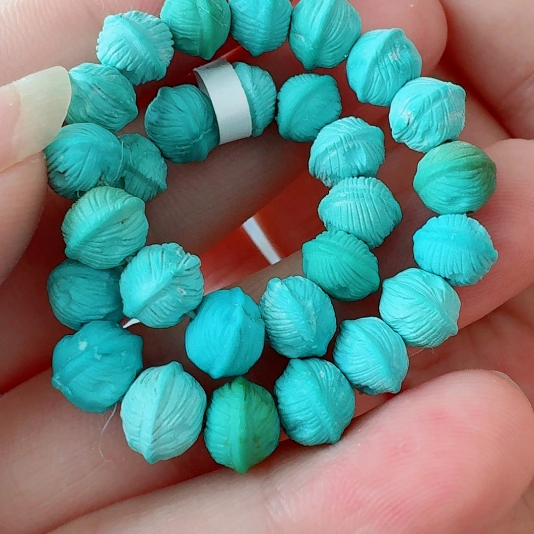 未镶嵌绿松石珠宝奇石