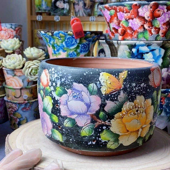 景德镇艺术手绘作品