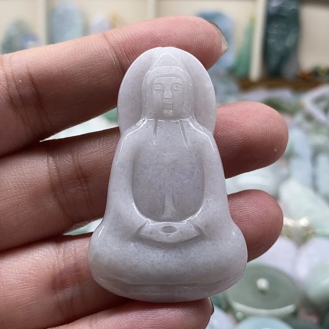 颈饰未镶嵌翡翠天然