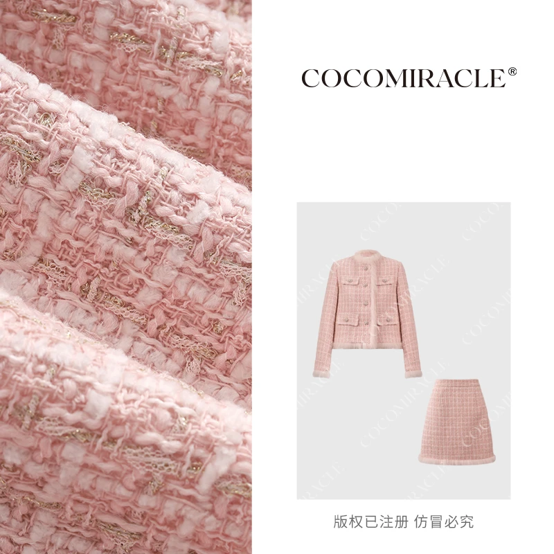 【文文定制】秋冬新款狐狸毛羽绒套装QL8TZ7259