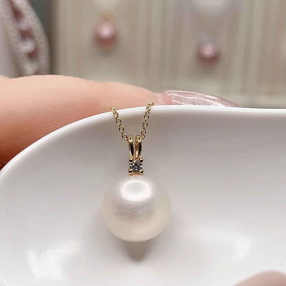合金吊坠(赠链)淡水珍珠