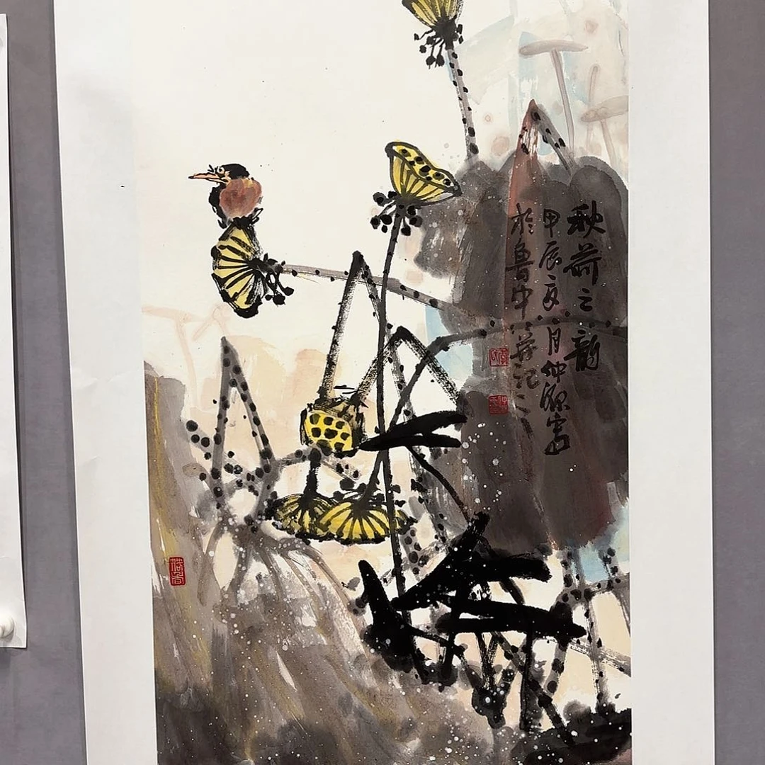 国画国画纯手绘作品请放心去藏