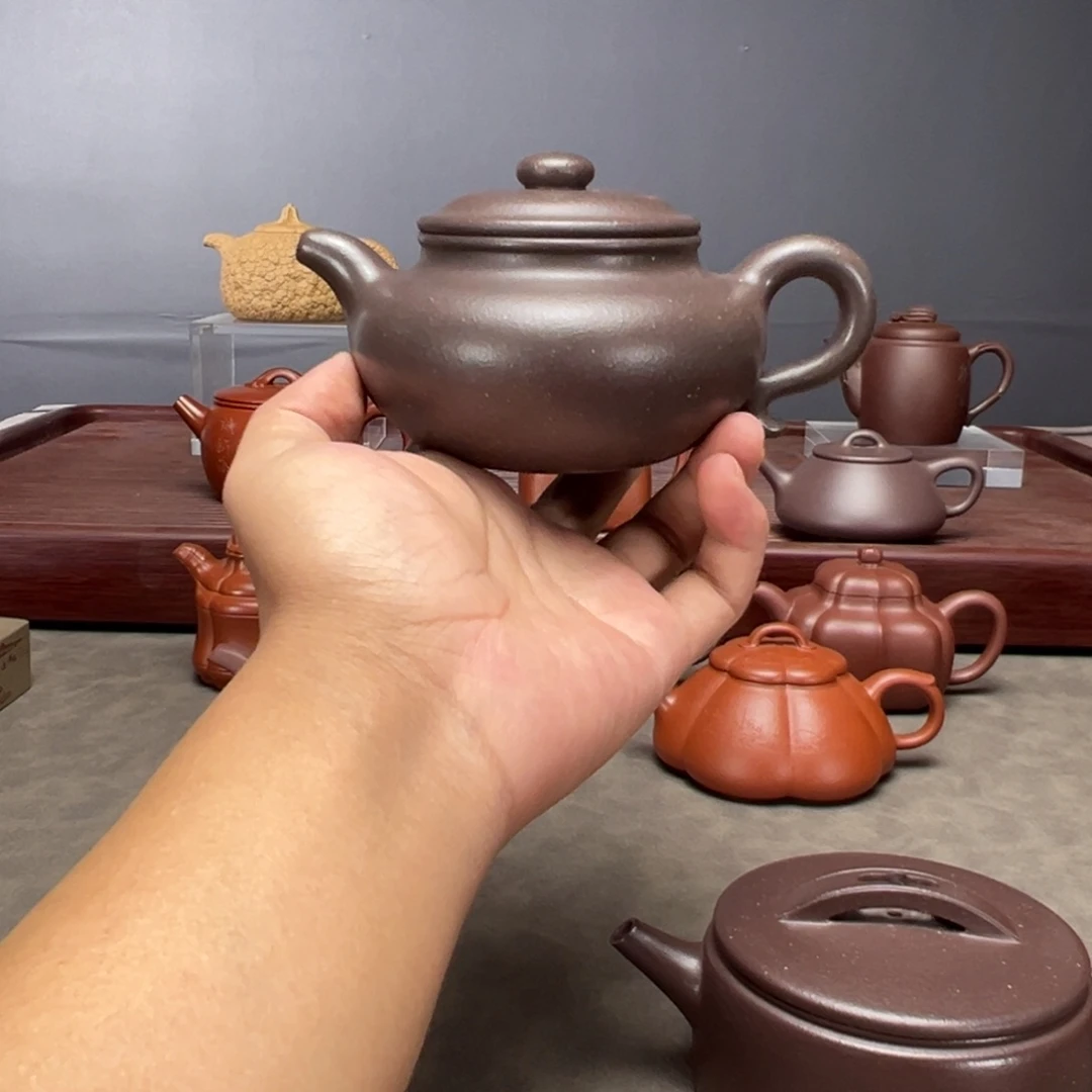 茶壶紫砂熹仿古250CC天青泥