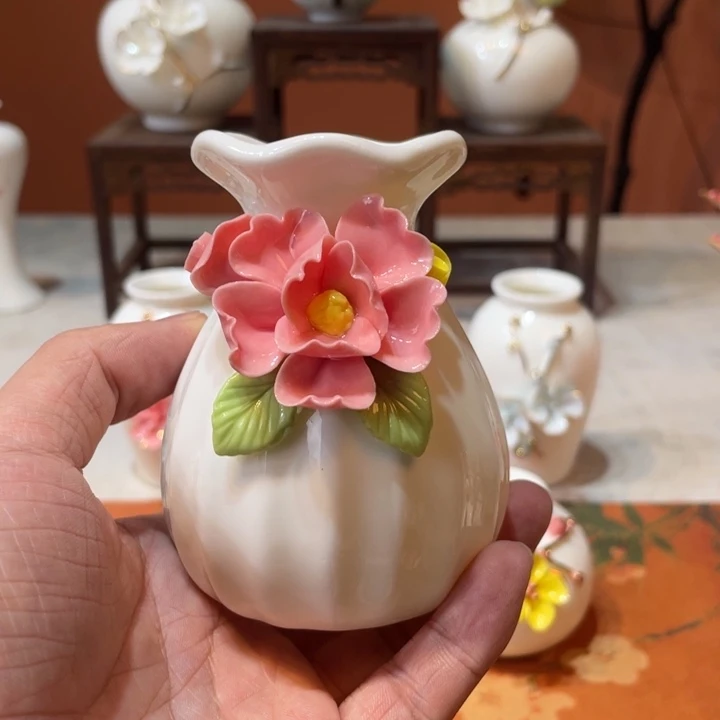 手工精致花瓶摆件