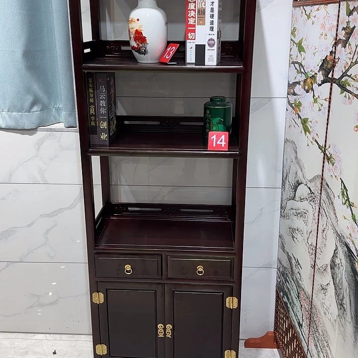 星***肖书柜红酸枝木类62书柜