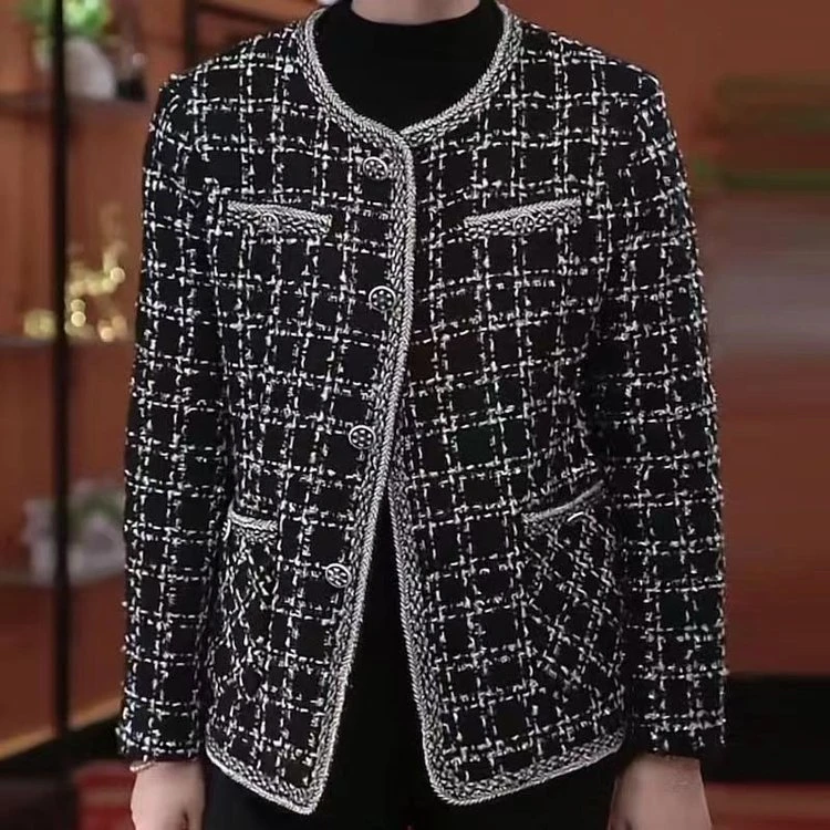 新款洋气法式高级感小香风春秋外套减龄韩版上衣