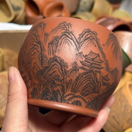 紫砂茶杯宜兴紫砂茶具