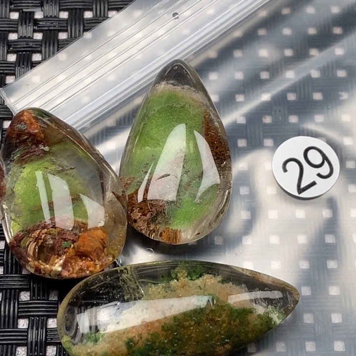 夕***花水晶未镶嵌吊坠(不含链)