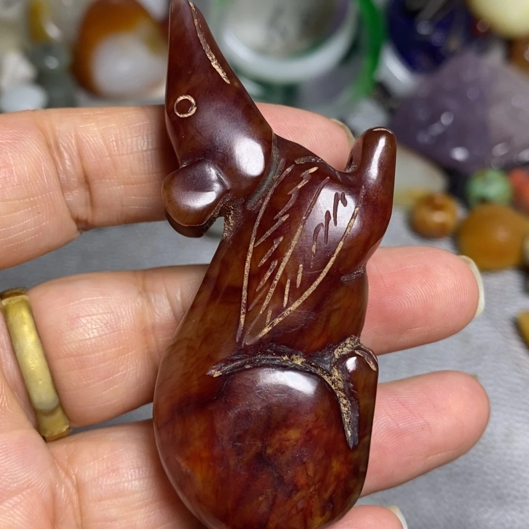 滴血莲花菩提吊坠