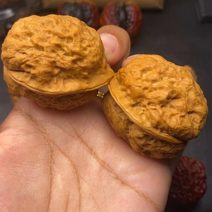 把件文玩核桃41尺金蟾王