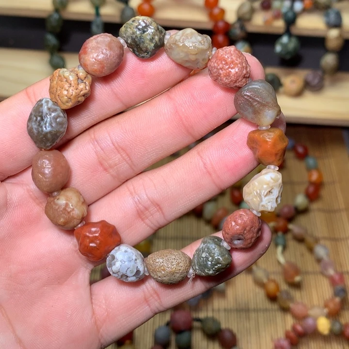 玛瑙/玉髓手链未镶嵌