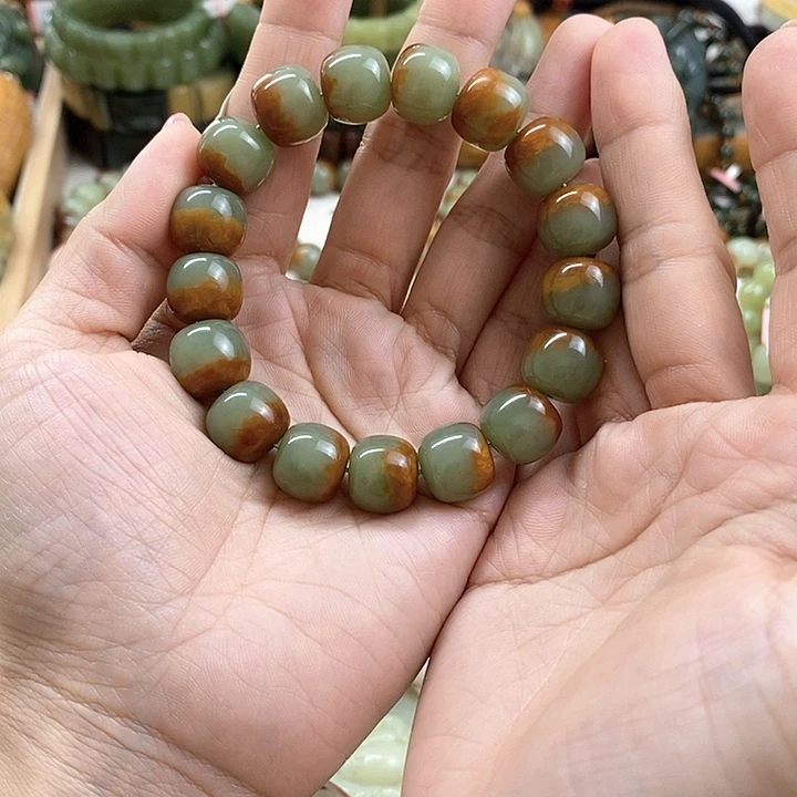 未镶嵌手链和田玉A***6