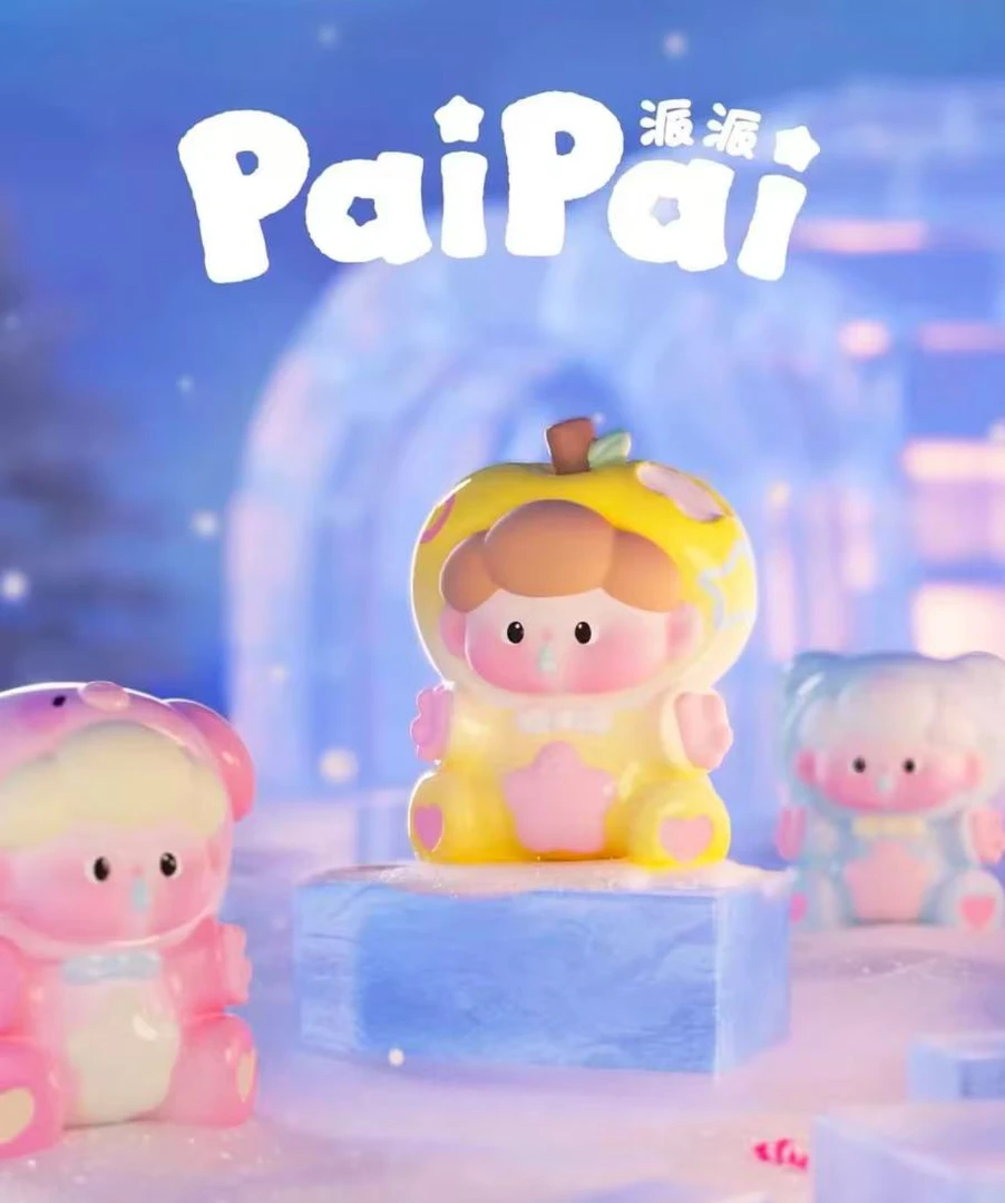 【点点拆盒】PAIPAI派派今天也要抱抱系列盲盒潮玩迷你萌粒mini