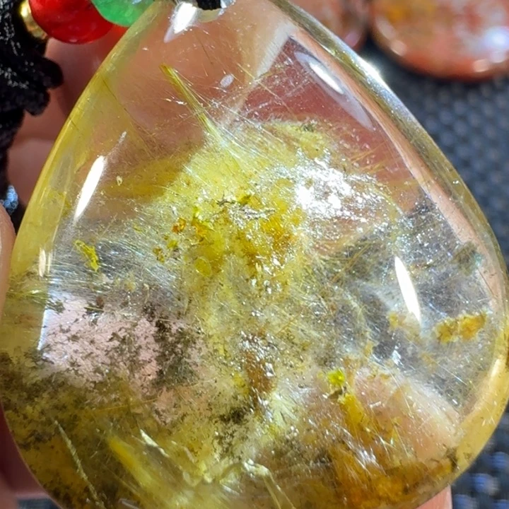 水晶颈饰未镶嵌晓*