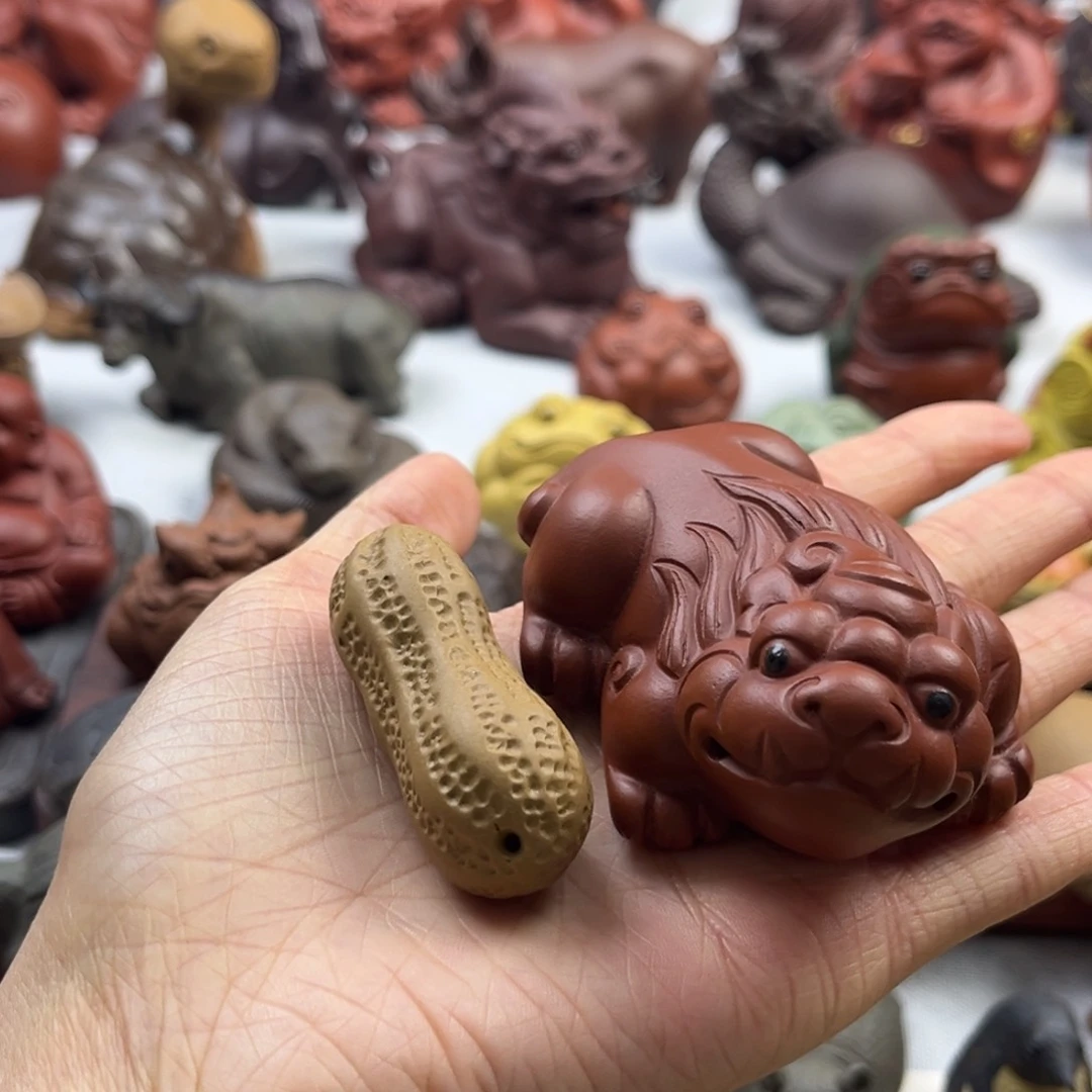 紫砂茶宠拼****己紫砂茶宠