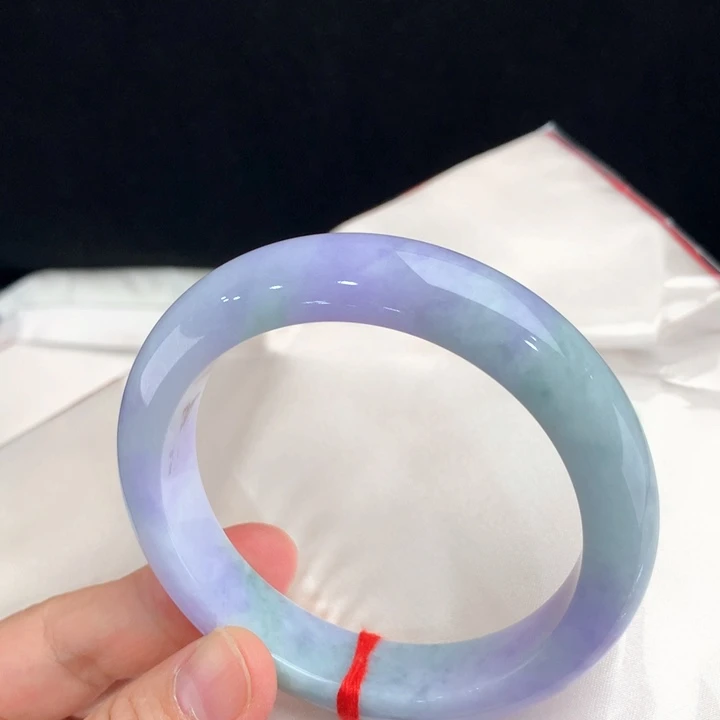 翡翠手镯未镶嵌正圈57-58