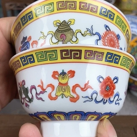 景德镇陶瓷藏式茶碗