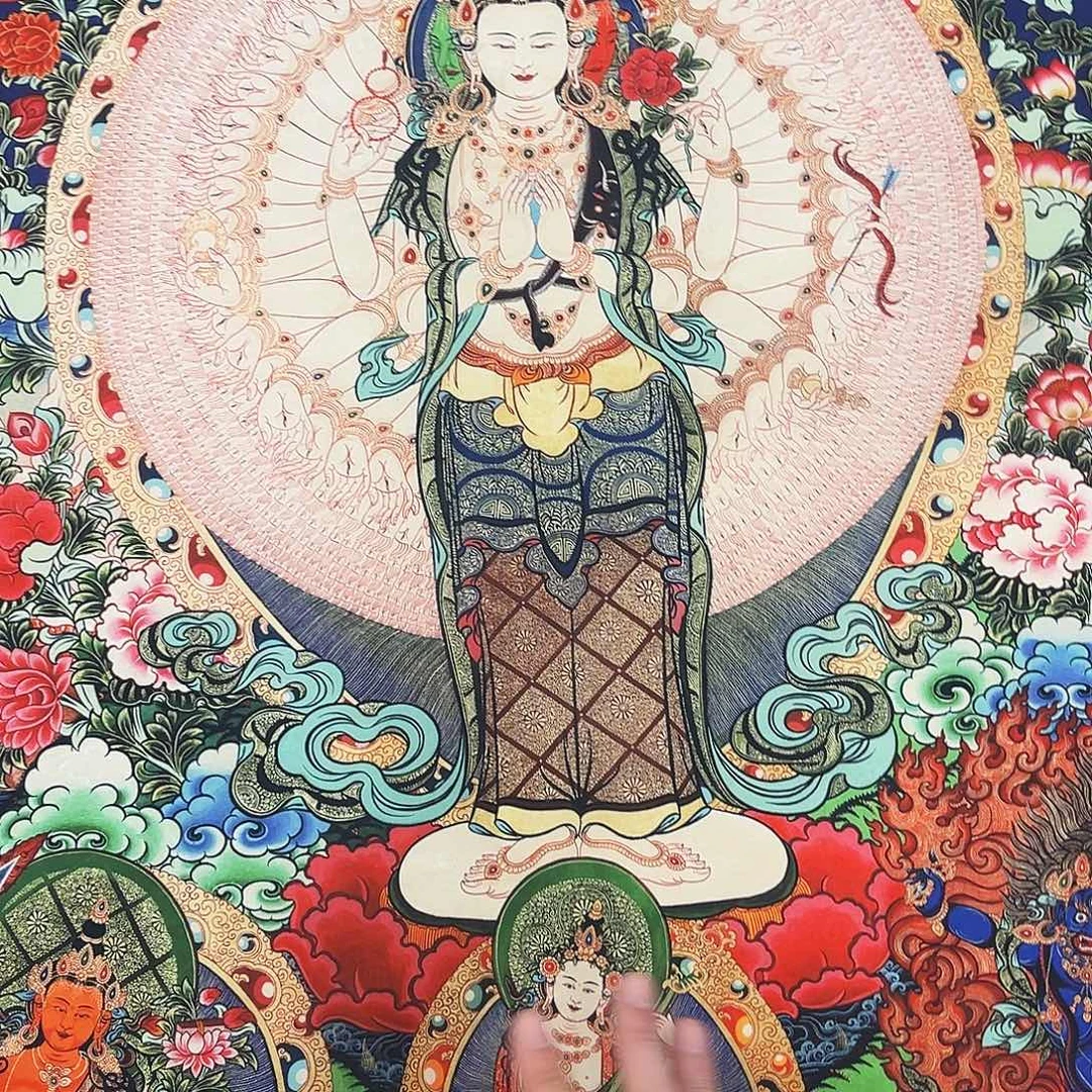 卷轴画唐卡精品原作