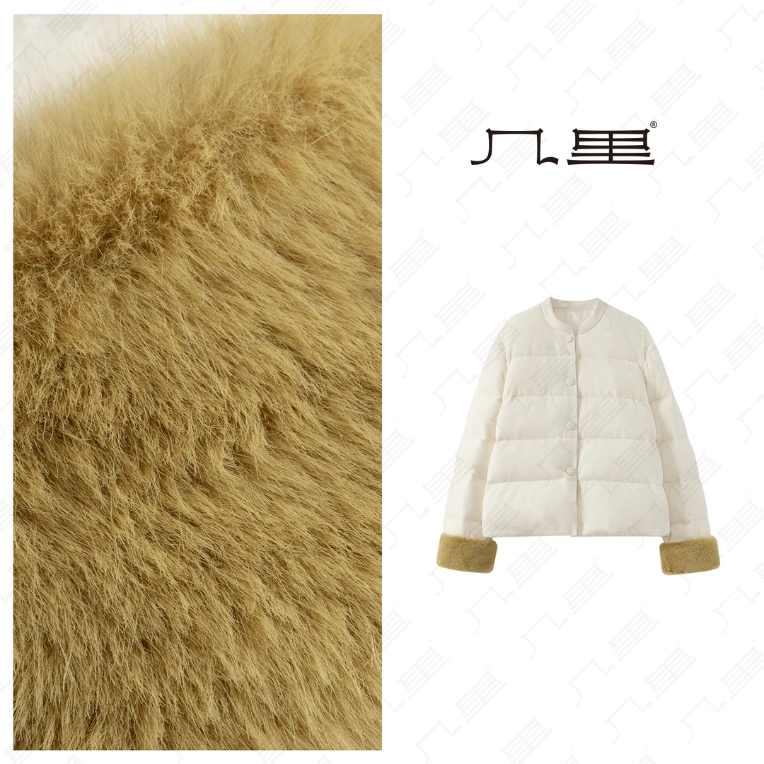 几里与麻 百搭气质洋气鹅绒服 衣长62 胸围122 1121447