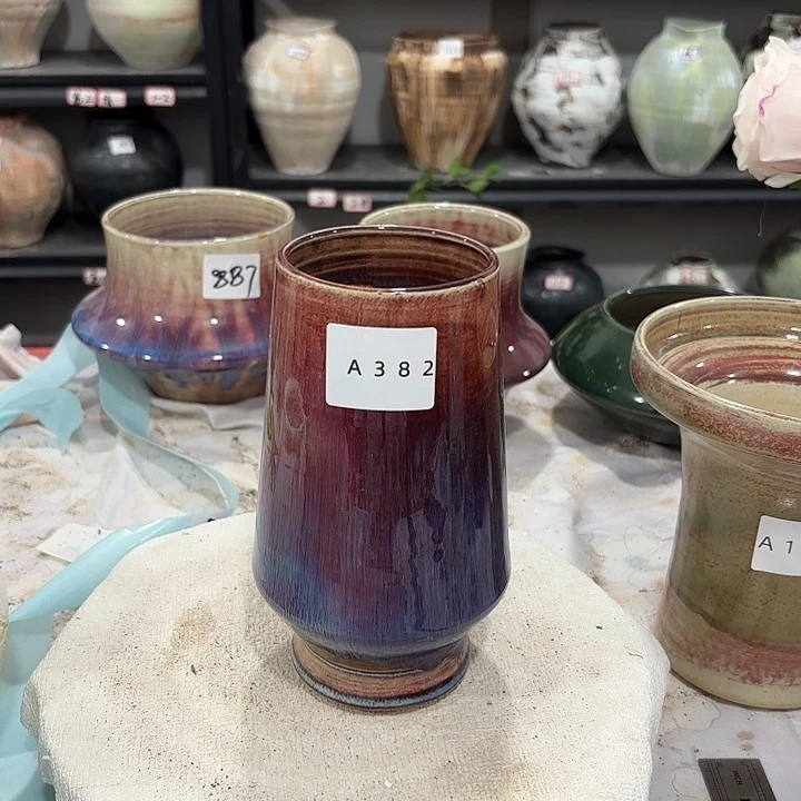 摆件高19，口8，无孔382