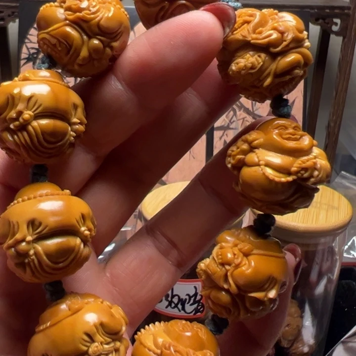 手串/手链橄榄核斌**礼财迷手工