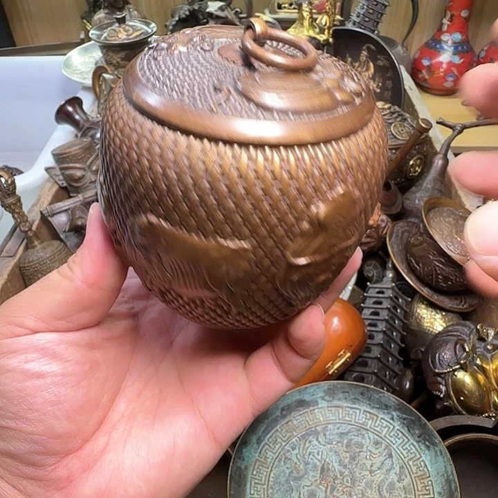 铜器办公室茶室摆件