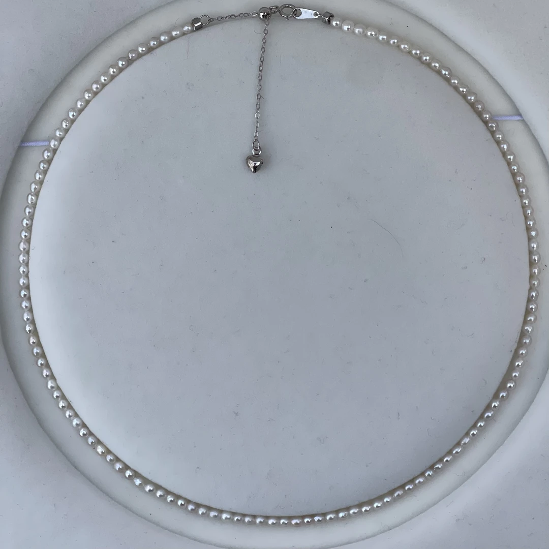 淡水珍珠3-4mm小米链