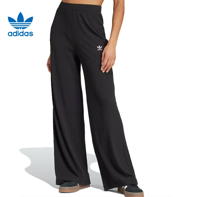 adidas Originals阿迪达斯三叶草女子ESS WR PANT针织长裤JD1499