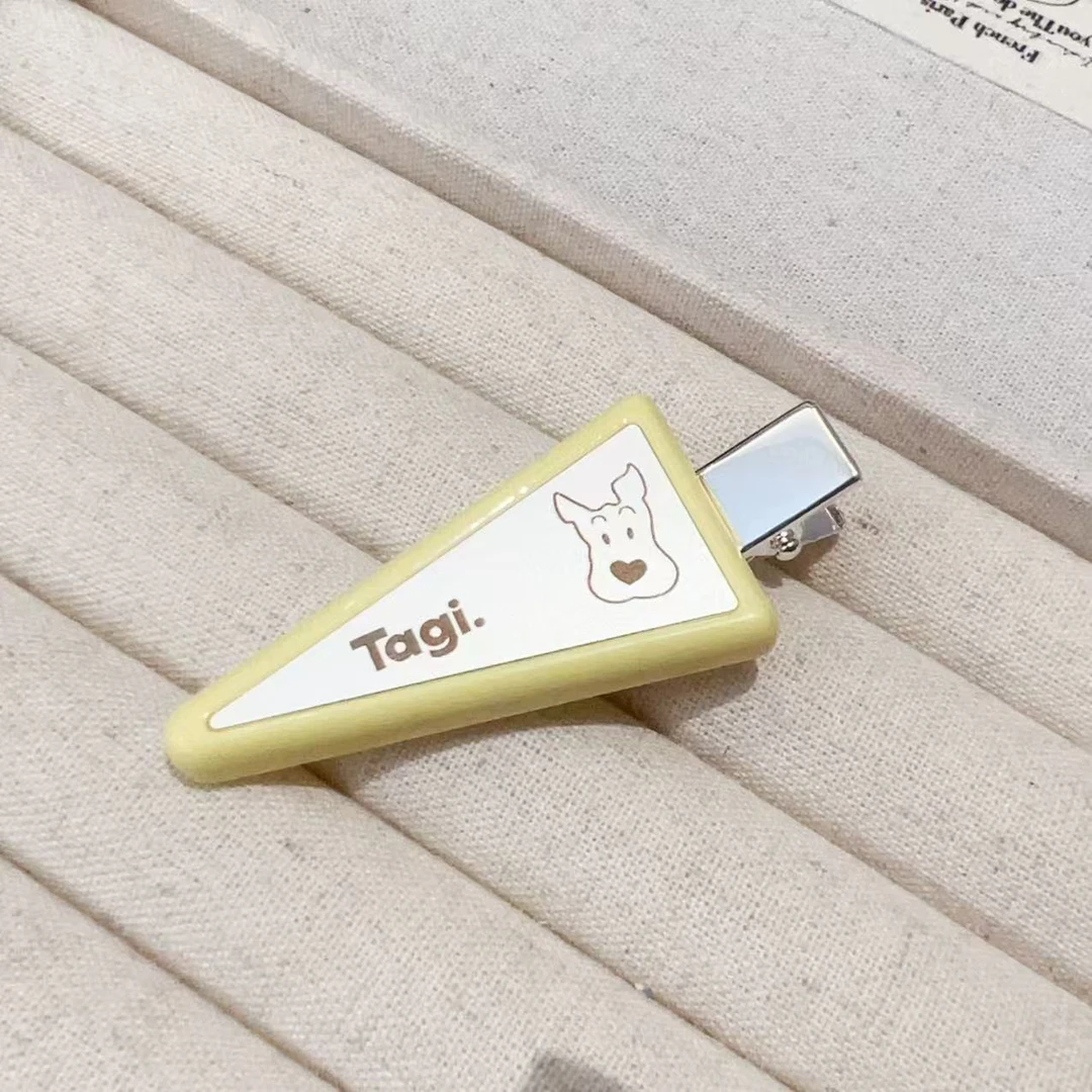 时尚潮流三角狗狗侧边夹J1639