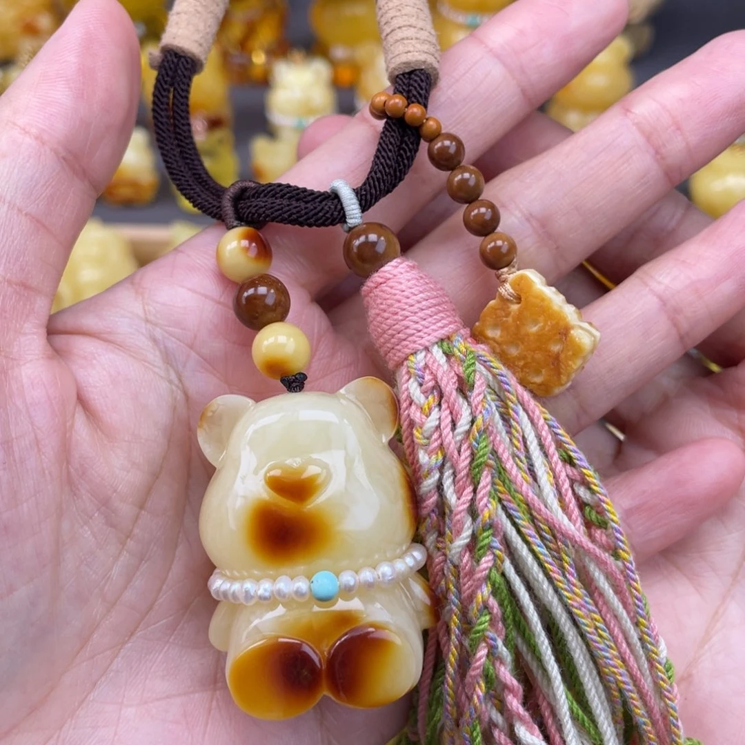 裸石琥珀未镶嵌蜜蜡