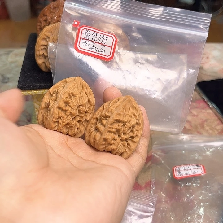 文玩核桃把件马蹄微修