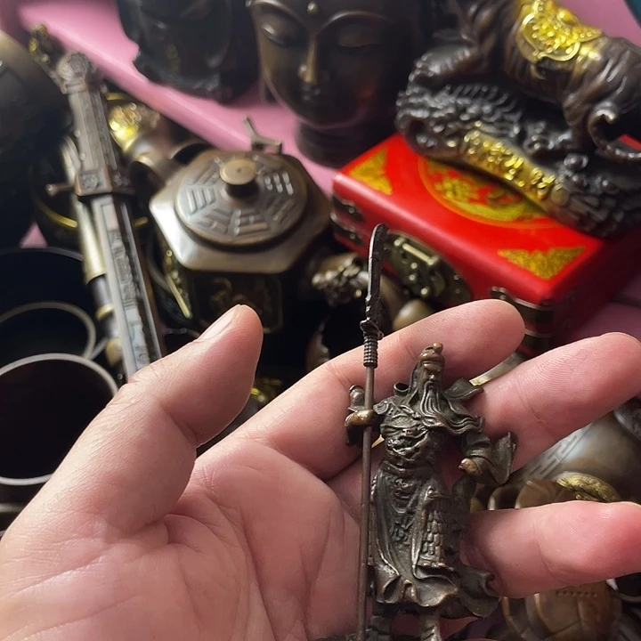 铜心铜德铜器摆件