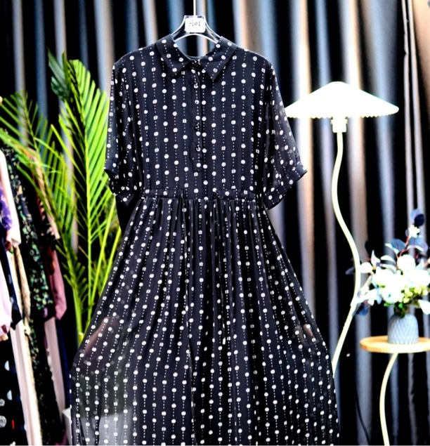 H01【旭日东方】2轻奢连衣裙属轻奢2024春季夏季秋季四新款显瘦气质