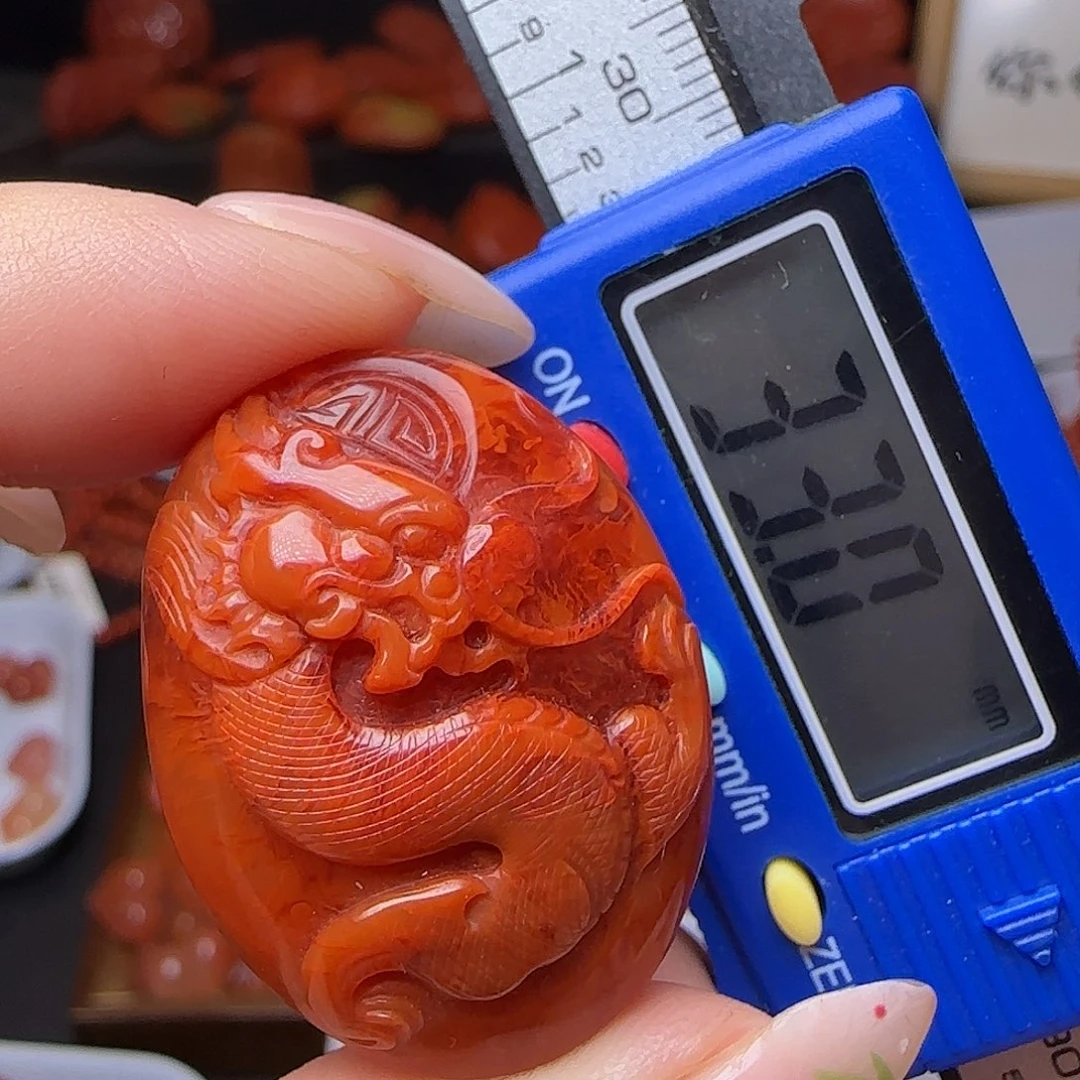 南红玛瑙未镶嵌颈饰