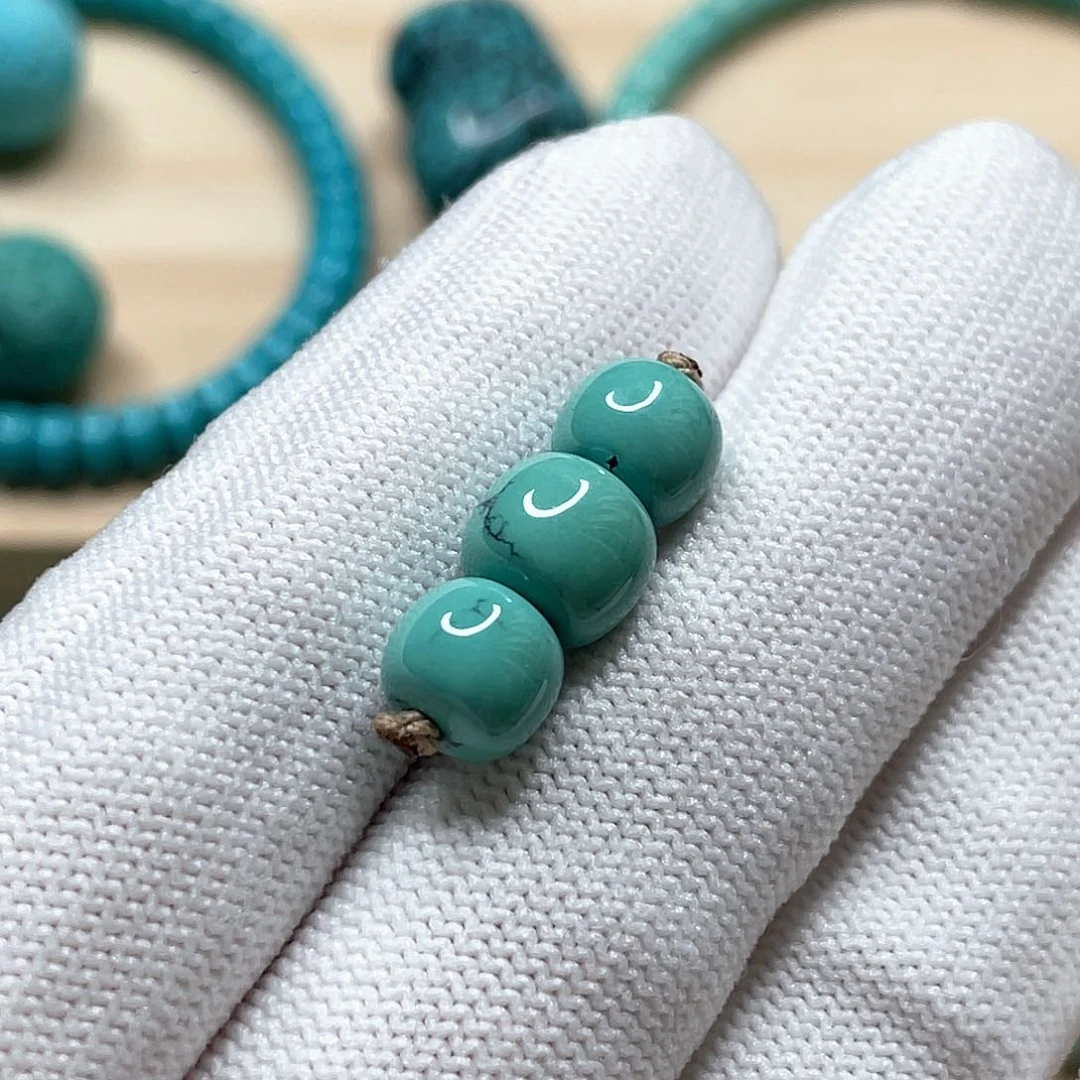 绿松石未镶嵌珠宝半成品