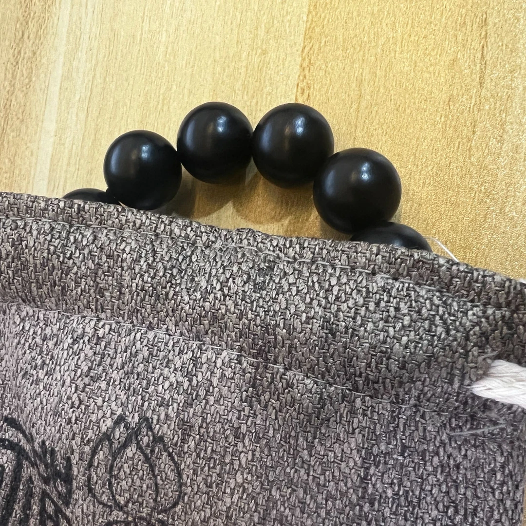 18mm男女款原木原色雕刻通用家居饰品【古文】