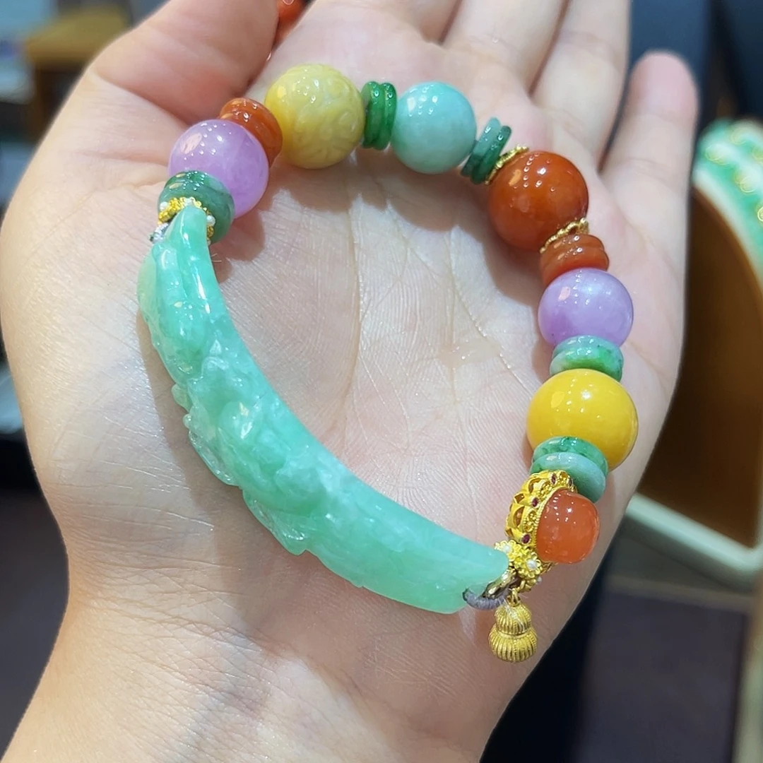 未镶嵌手串翡翠多宝