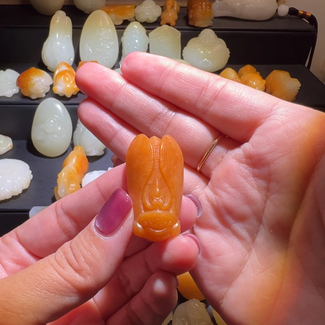 颈饰未镶嵌和田玉一**念