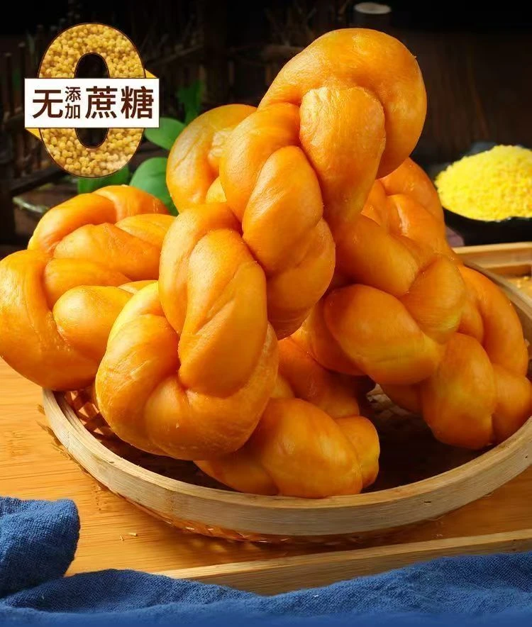 木糖醇软麻花代餐零食早餐面包糕点无蔗糖传统食品独立包装整箱