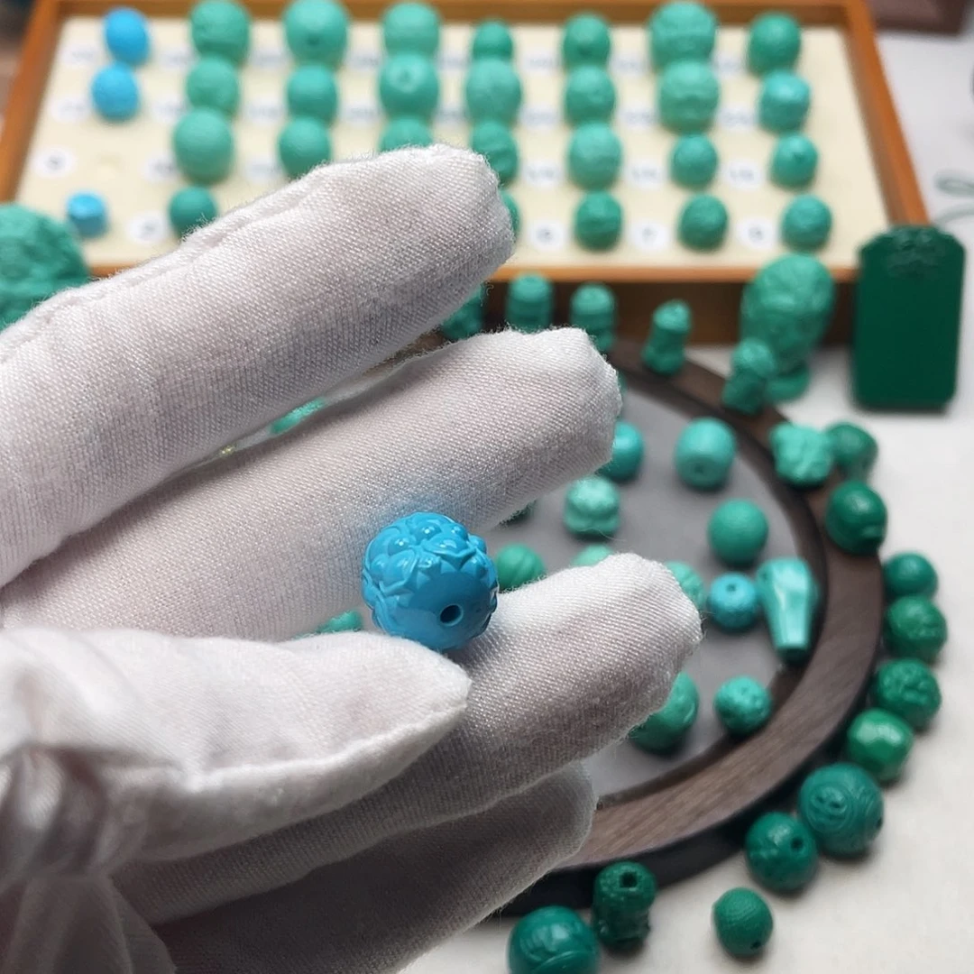 大***白原生态精工配饰，直径12.6